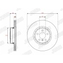 Bremseskive JURID 563693JVC-1