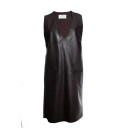 Maison Margiela Pre-owned Pre-ownedleatherDresses Brun M