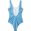 H2O Stripe Badedrakt Dame Blå M