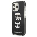Karl Lagerfeld Mobildeksel til iPhone 13 Pro med Choupette Design – Svart