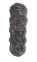Home-tex Lammeskinn - 60x180 cm - Grå - Imiterte lammeskinn til hjemmet