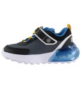 Geox Sko   Black/Sky   Geox   28   Blinkende sko Blå Grå Gul Hvit Svart