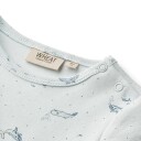 Wheat Body Berti Light Blue Whales (80 / 1 år)