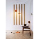 DybergLarsen - Ocean Gulvlampe Orange/Brass