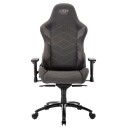 Žaidimu Kede L33t Elite V4 Soft Canvas Gaming Chair Tamsiai Pilka