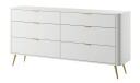 Walia Kommode 173 cm   Hvit
