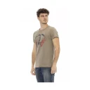 Trussardi, Herre, Topper, Grønn, L,