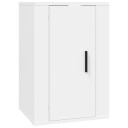 vidaXL Vegghengte TV-benker 2 stk hvit 40x34,5x60 cm 8720845667665