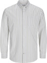 Jack & Jones Jjeoxford Shirt Ls Noos   Beige   XS