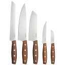 Fiskars Folken knivsett 5 deler tre