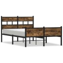  Sengeramme uten madrass røkt eik 120x200 cm konstruert tre 8721158378231