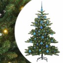  Kunstig sammensatt juletre med 150 LED med stativ 150 cm PVC