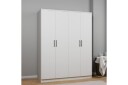 Olera Garderobe 140x180 cm - Hvit