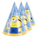 Partydeco Partyhatter Minions 6-pakning CPP35