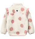Liewood Fleecejakke   Noam   Spot Dot Sandy/Rose Blush Mix   Liewood   3 år 98   Fleecejakke Hvit Rosa