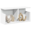  Veggskap 60x20x30 cm hvit konstruert tre