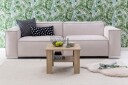 Bulanda Sofabord 60 cm med Oppbevaringshylle - Natur
