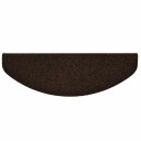 vidaXL Selvklebende trappematter 15 stk brun 65x21x4 cm nålestempel