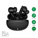 4smarts SkyBuds Pro ANC Svart