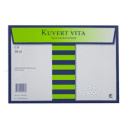 Konvolutt forbrukerforpakning C4 hvit P/S (50)