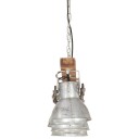 vidaXL Industriell taklampe sølv E27 mangotre