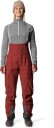 Houdini Women's Rollercoaster Bib Pants M, Deep Red