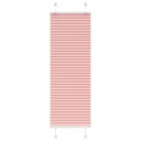  plisségardin Rosa 45x100 cm Stoff Bredde 44,4 Polyester