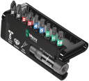Wera Impaktor 1/4" Bitssett med 10 deler - Torx, Phillips, Pozidriv, Hex