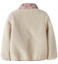 Name It Fleecejakke   Teddy   NmfMinna   Hvitkappegrå/JORDBÆR   Name It   3 år 98   Fleecejakke Beige Rosa