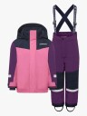 Didriksons Skisett   Skare   Nordlig Purple   Didriksons   130   Ski Pants Bordeaux Lilla Marineblå Rosa