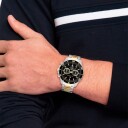 Tommy Hilfiger, Jordan herreklokke med tofarget stålrem og kronograf