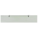 vidaXL Flytende hyller 2 stk glass 100x20 cm 8 mm