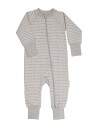 Geggamoja Two Way Zip - Pyjamas Classic - Grey - 62-68