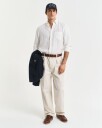 Gant Regular Fit Garment-Dyed Linen Shirt WHITE XL