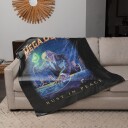 Rocksax Megadeth Peace Sells Sherpa Fleece Throw 50 in x 60 in 78899417