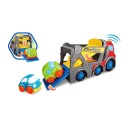 Kiddy Go 30cm Biltransportbil m/ lys lyd og 2 lekebiler