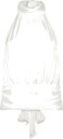 Gina Tricot Halterneck Top   White   34