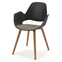 Houe Falk spisestol beige/eik