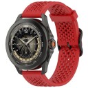 Silikonarmbånd 20mm for Xiaomi S4 Sport - Rød