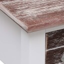 vidaXL Sidebord brun 40x40x40 cm keisertre