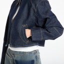 Calvin Klein Jeans Zip Denim Jacket Ck Classic Rins   Navy   S