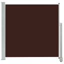 vidaXL Uttrekkbar sidemarkise 160x300 cm brun