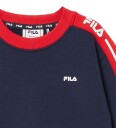 Fila Collegegenser - Faverga - Regular Grafisk rundhals - Black  - Fila - 5-6 år (110-116) - Collegegenser Hvit Marineblå Rød