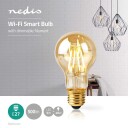 Nedis Wifilf10gda60 5 W E27 500 Lm 20000 Timer Varm Hvit