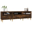 vidaXL TV-benk røkt eik 150x30x44,5 cm konstruert tre