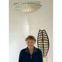 David Trubridge Toru Pendel Ø110 2 Sides White