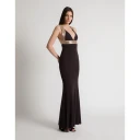 Alberta Ferretti Dame Kjoler Brun XS,