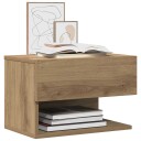  Veggmonterte nattbord 2 stk artisan eik