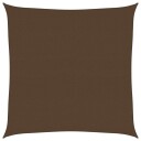 vidaXL Solseil 160 g/m² brun 4,5x4,5 m HDPE