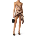Elisabetta Franchi Dame Svømmetøy Brun XS,